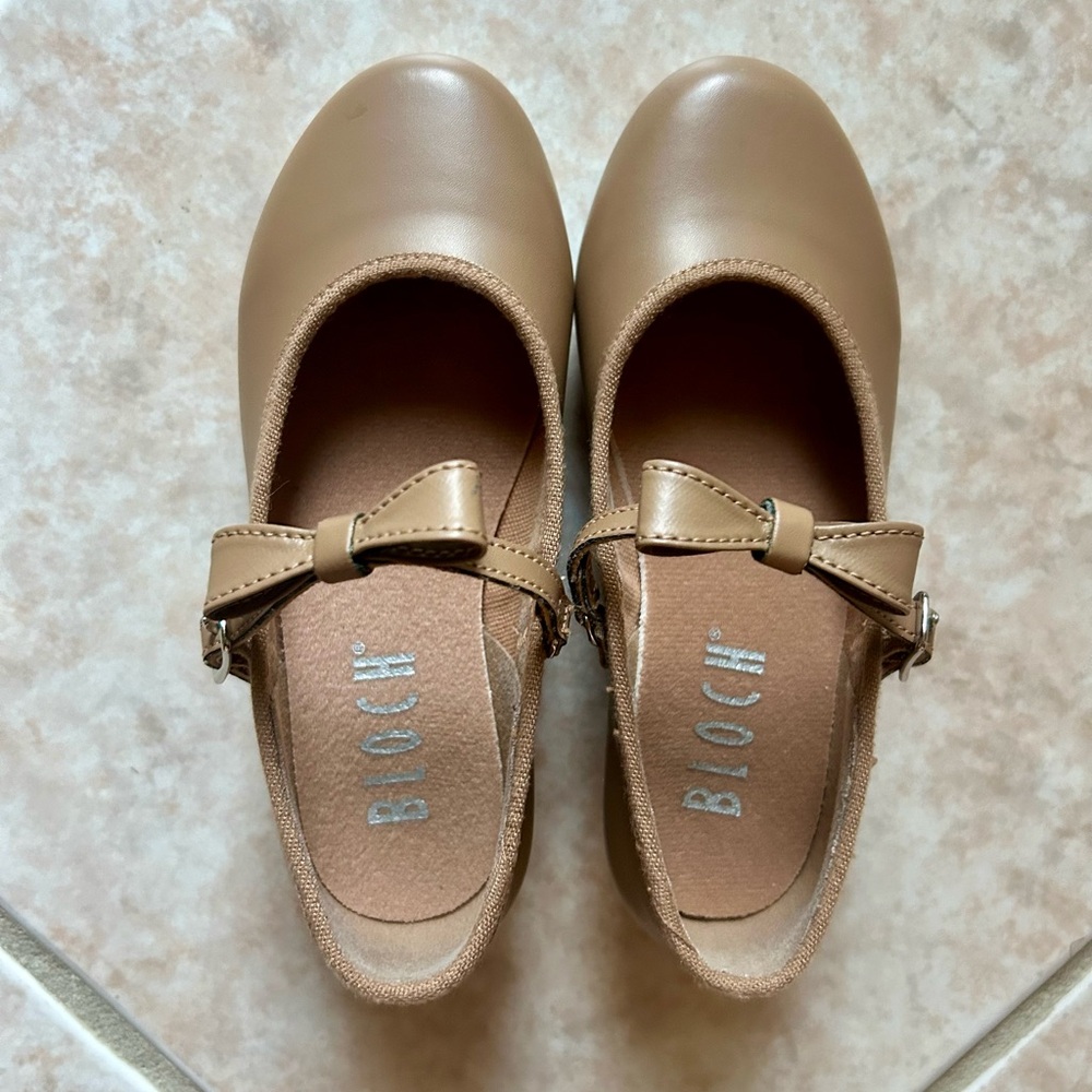 Bloch Tan Tap Shoes Little Kid Size 10